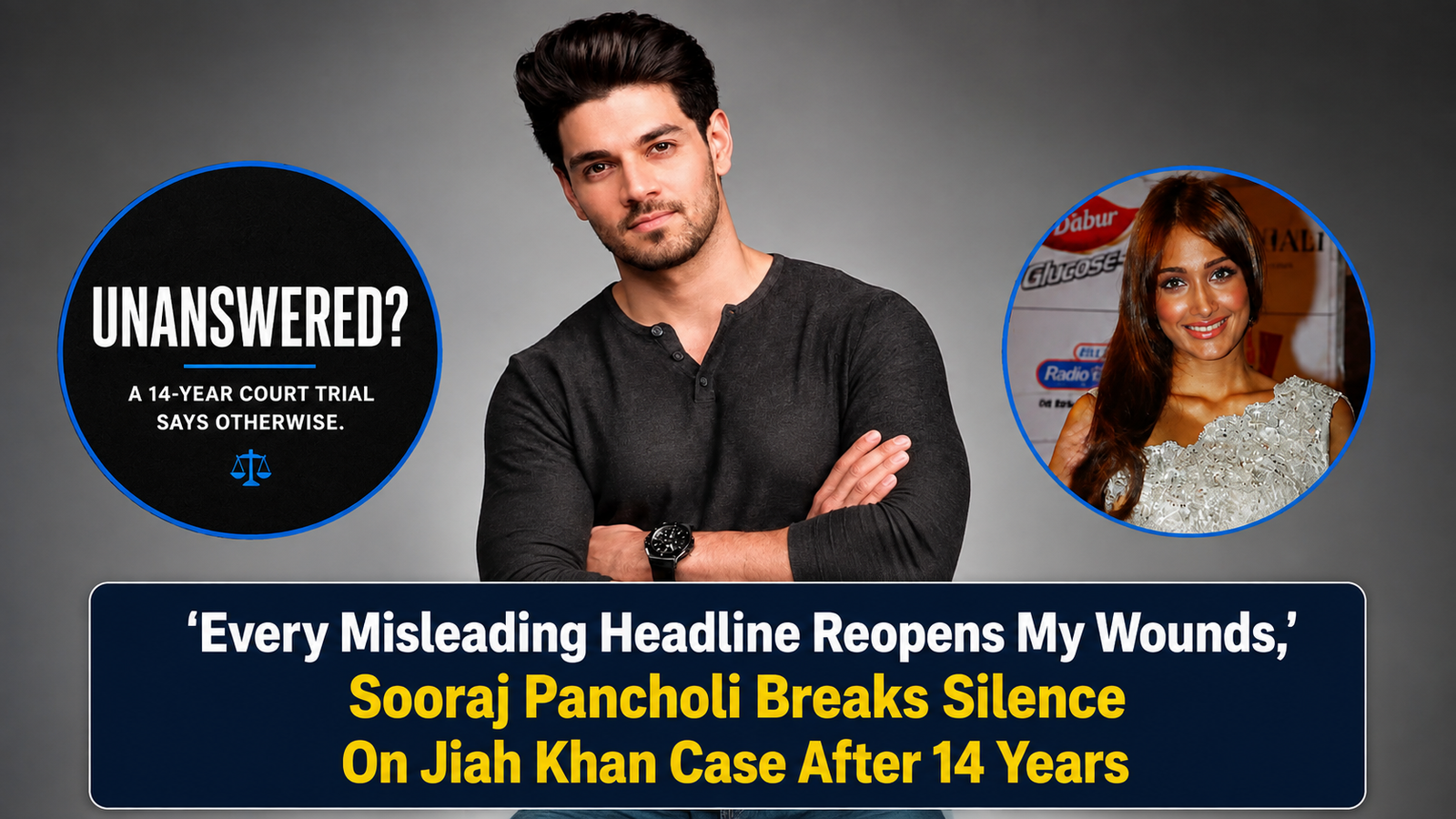 Sooraj Pancholi Breaks Silence on Jiah Khan Case After 14 Years, Shares Emotional Statement