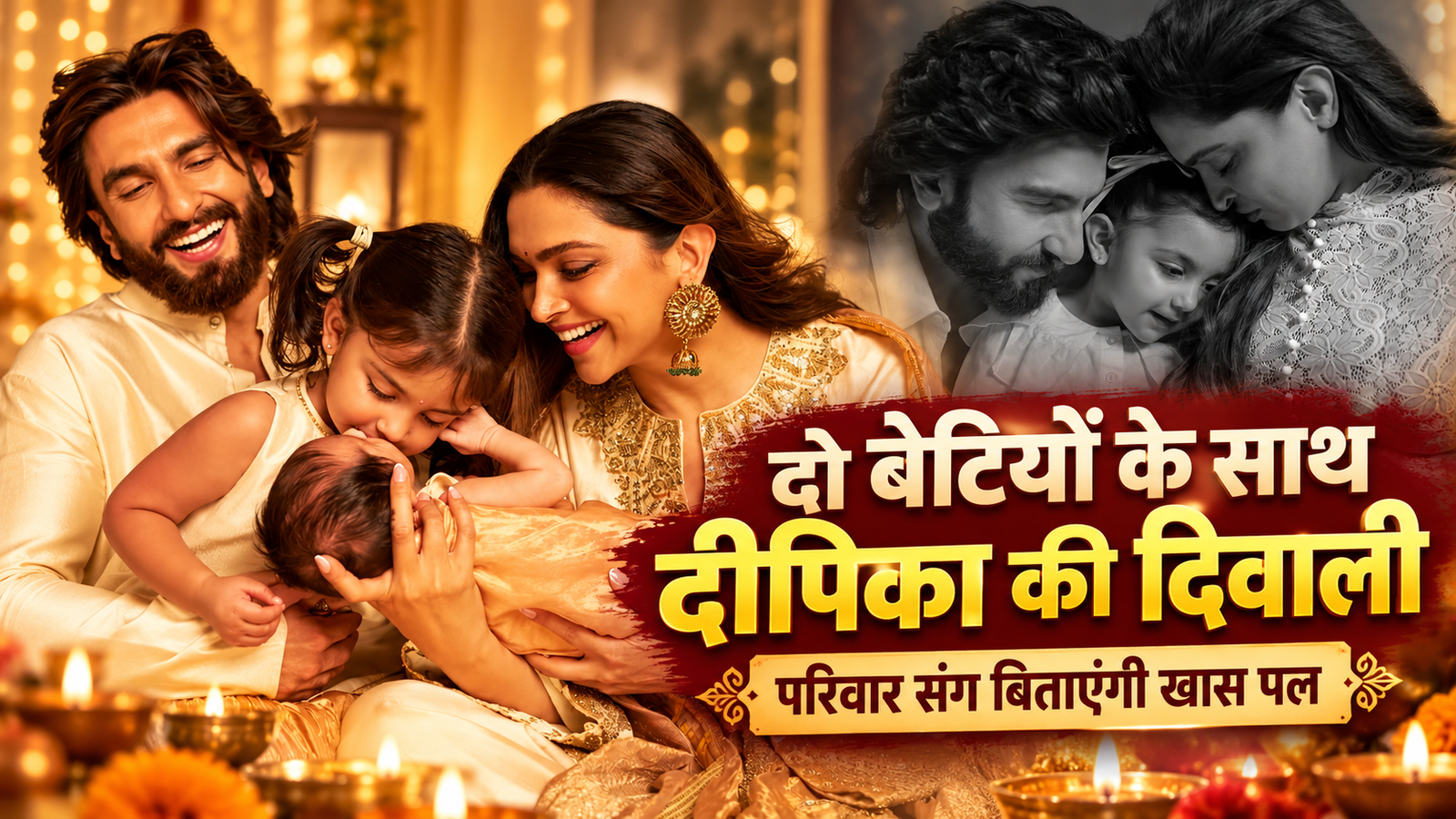 दो बेटियों की मां बनने के बाद दीपिका के लिए खास हुई दिवाली, परिवार के साथ बिताएंगी सुकून भरे पल