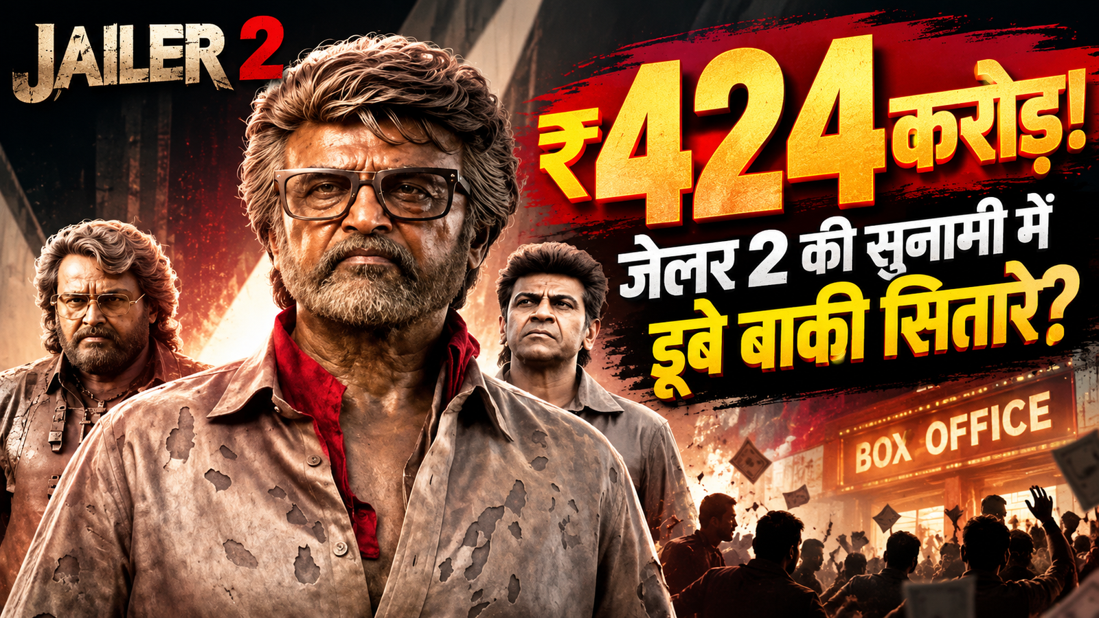 ₹424 करोड़ की ‘जेलर 2’ सुनामी में डूबे बाकी सितारे! रजनीकांत के तूफान के आगे ‘नई नवेली’, ‘प्रहार’ और ‘रणबाली’ की कितनी चली?
