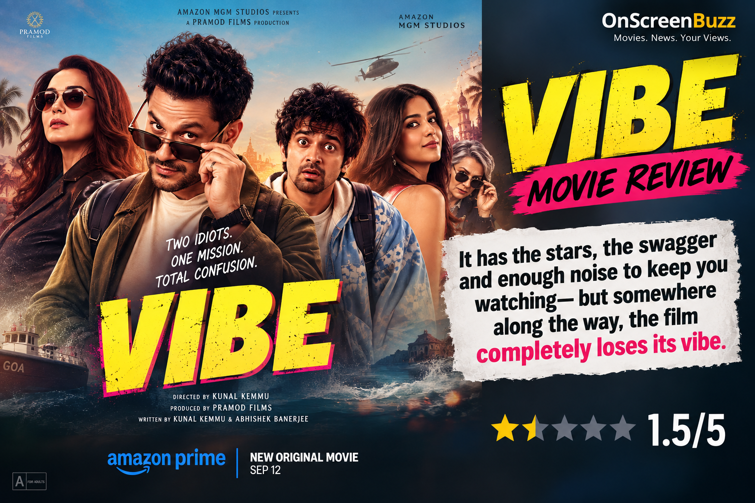 Vibe Movie Review: It Has the Stars, the Swagger and Enough Noise to Keep You Watching—But Somewhere Along the Way, the Film Completely Loses Its Vibe