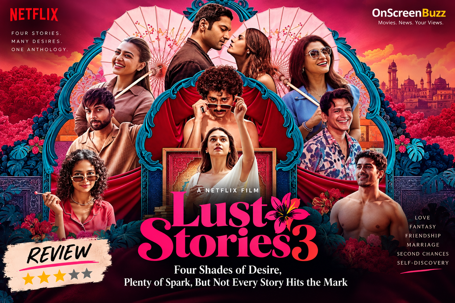 Lust Stories 3 Review: Four Shades of Desire, Plenty of Spark, But Not Every Story Hits the Mark