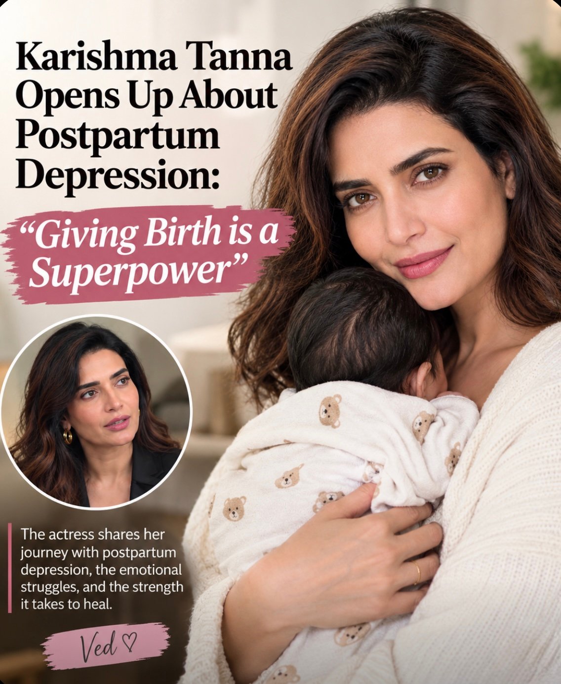 Karishma Tanna Opens Up About Postpartum Depression: “Giving Birth is a Superpower”