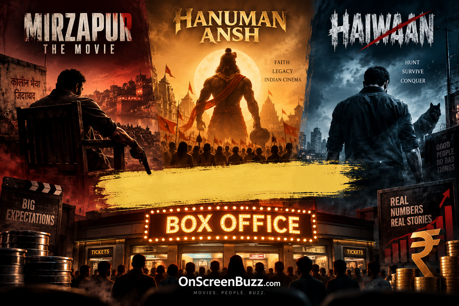 Box Office Report: ‘Hanuman Ansh’ Continues Its Dream Run, ‘Mirzapur: The Movie’ Slows Down; ‘Haiwaan’ Struggles in Opening Weekend