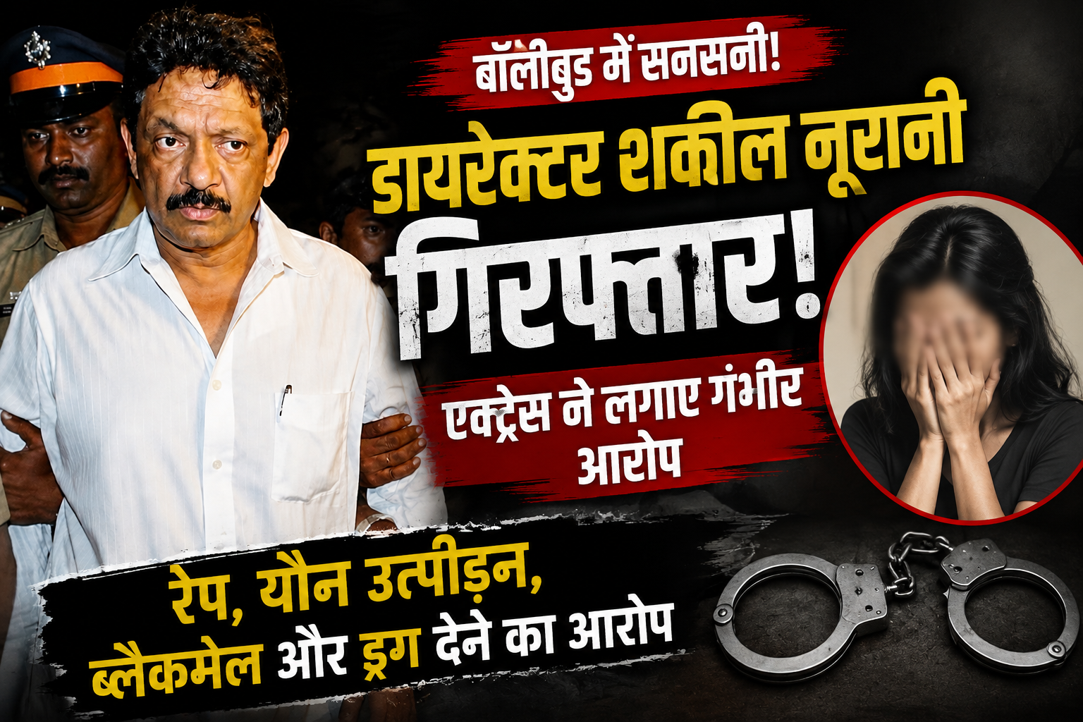डायरेक्टर शकील नूरानी गिरफ्तार, एक्ट्रेस ने लगाए रेप और ब्लैकमेल के गंभीर आरोप; 40 दिन बाद फार्महाउस से पकड़े गए